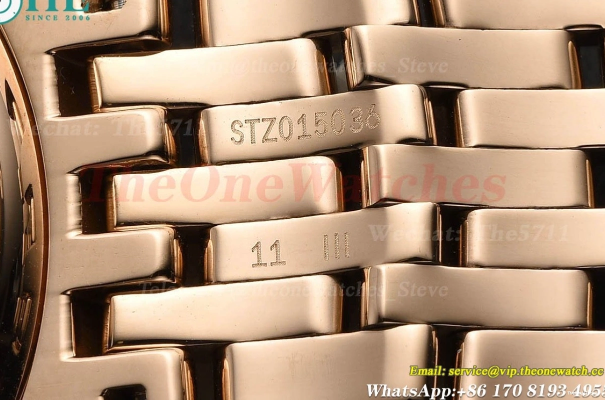 De A8800 RG Prestige Dial Ladies VSF Ville Dia 34mm Brown RG 0108